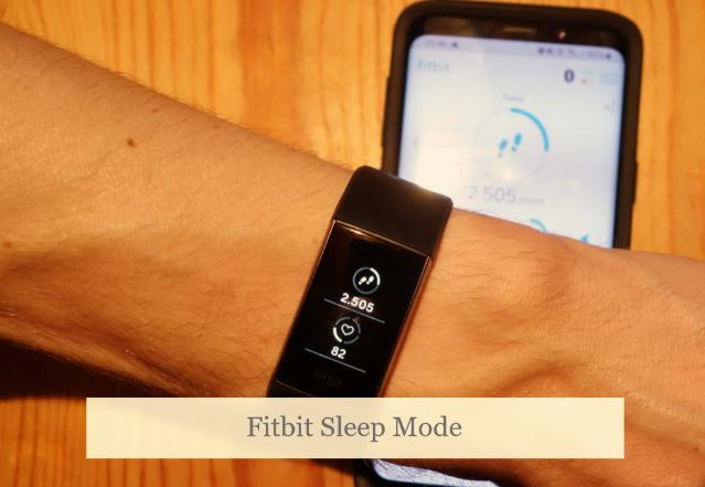 Fitbit Sleep Mode