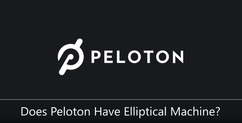 Peloton Elliptical Machine