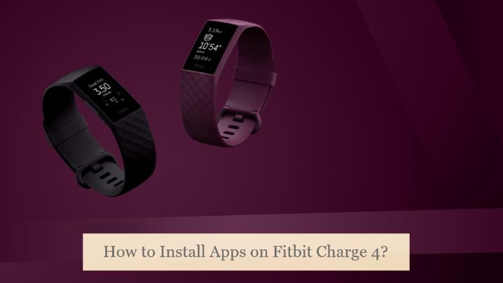 Apps on Fitbit Charge 4