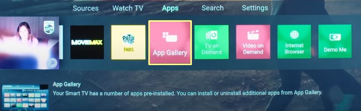 Install ITVX on Philips Saphi TV