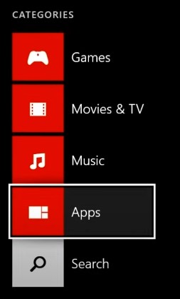 apps on xbox