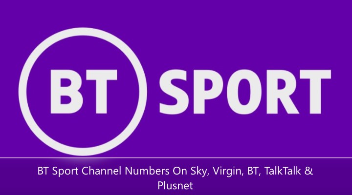 BT Sport Channel Numbers