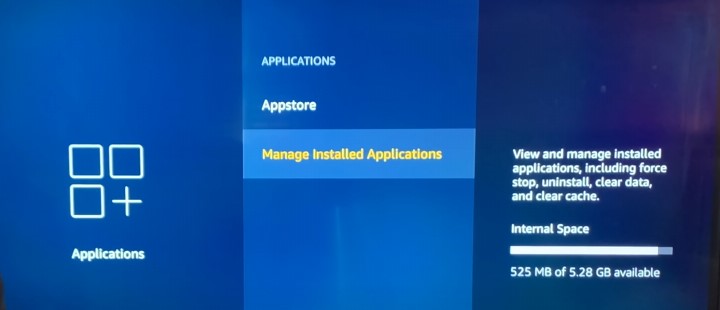 Manage Installed Applications