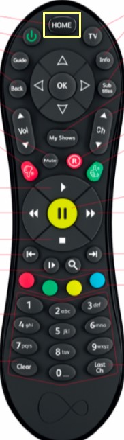 Virgin tv remote