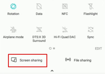 Screen Sharing on android