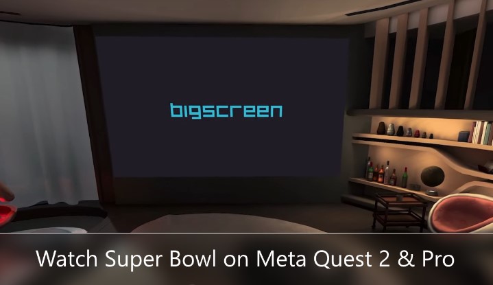 watch Super Bowl on Meta Quest 2 and Pro