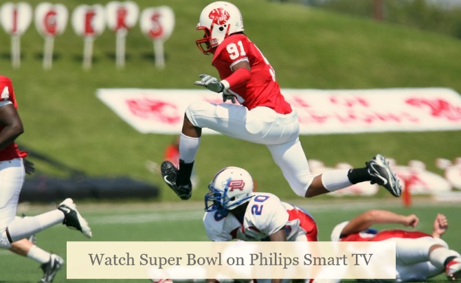 Super Bowl on Philips Smart TV