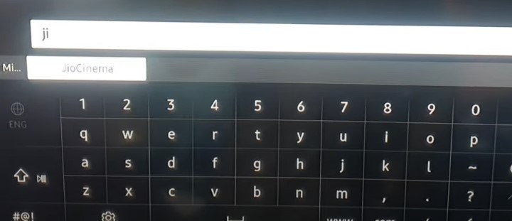 wstch Jio Cinema on Samsung TV