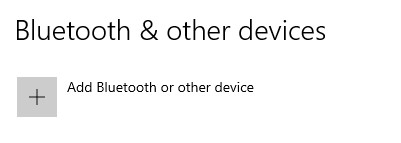 Add Bluetooth or other devices