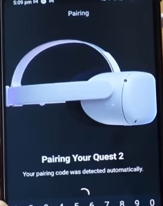 Pairing Meta Quest 2 / Pro to Phone