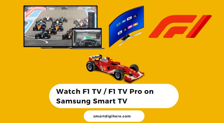 F1 TV / F1 TV Pro on Samsung Smart TV