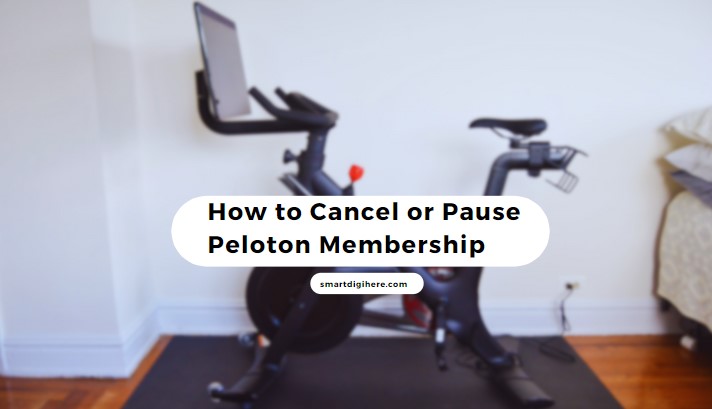 Cancel or Pause Peloton Membership
