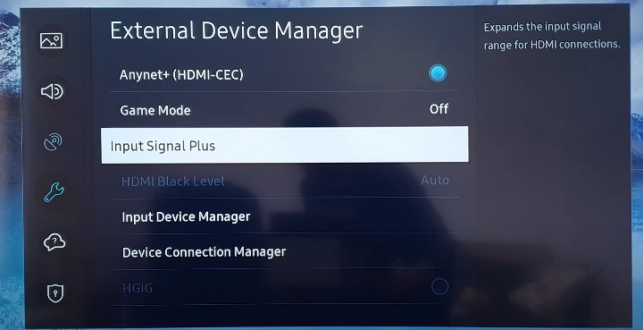 Enable Input Signal Plus