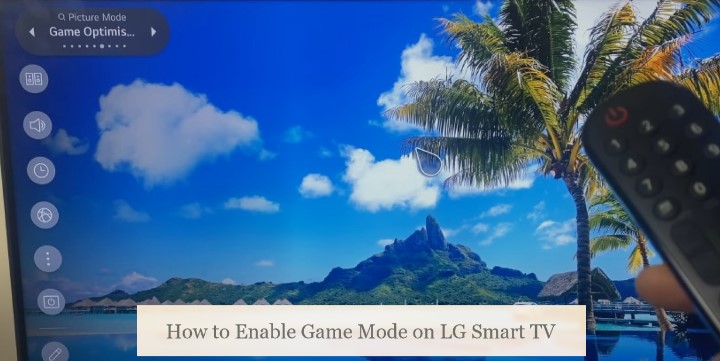 Enable Game Mode on LG Smart TV