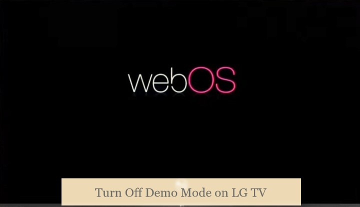 Demo Mode on LG TV