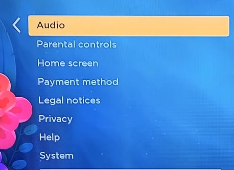 Audio Settings