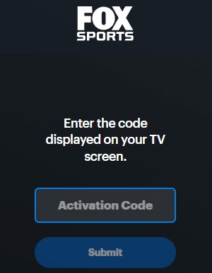 Activate FOX Sports on Samsung TV