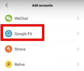 Sync amazfit to Google Fit