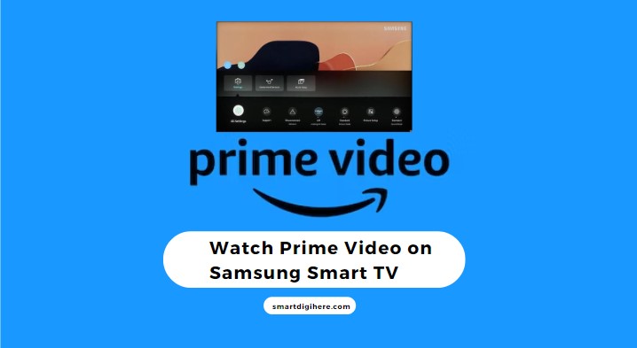 watch prime video on samsung smart tv