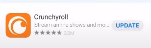 Update the Crunchyroll App