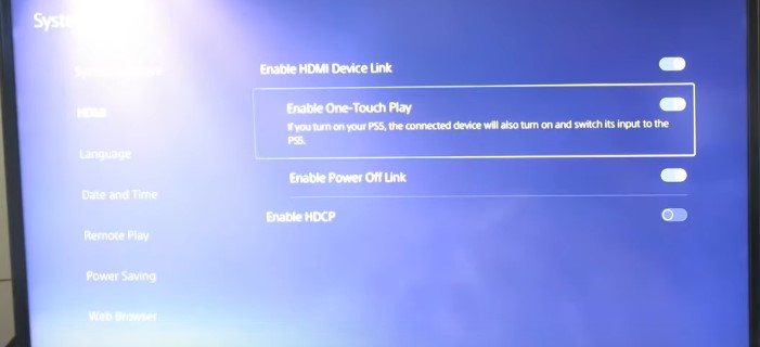 Disable HDMI Device Link