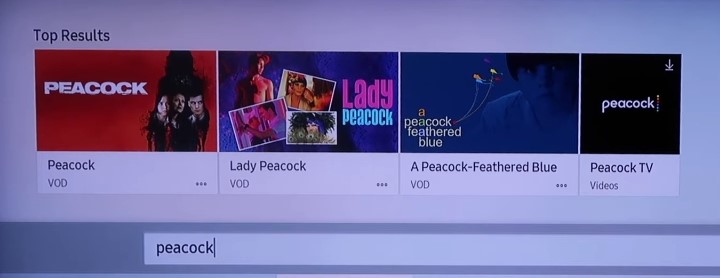 watch Peacock on Samsung Smart TV