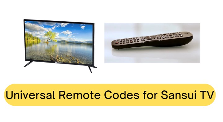 Universal Remote Codes For Sansui TV