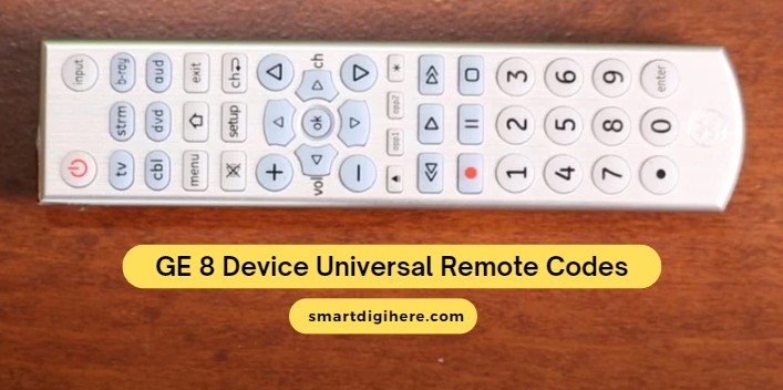 ge 8 device universal remote codes